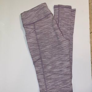 KYODAN Stretch Leggings in a soft Violet collar with double pockets size XS